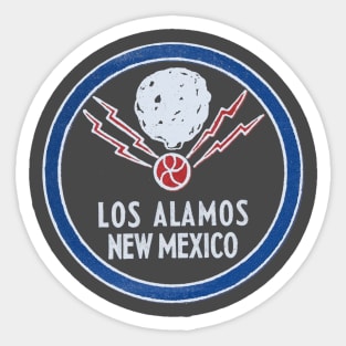 Manhattan Project Los Alamos, New Mexico Nuclear WW2 Sticker